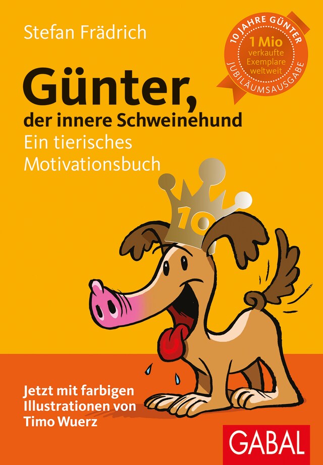 Kirjankansi teokselle Günter, der innere Schweinehund