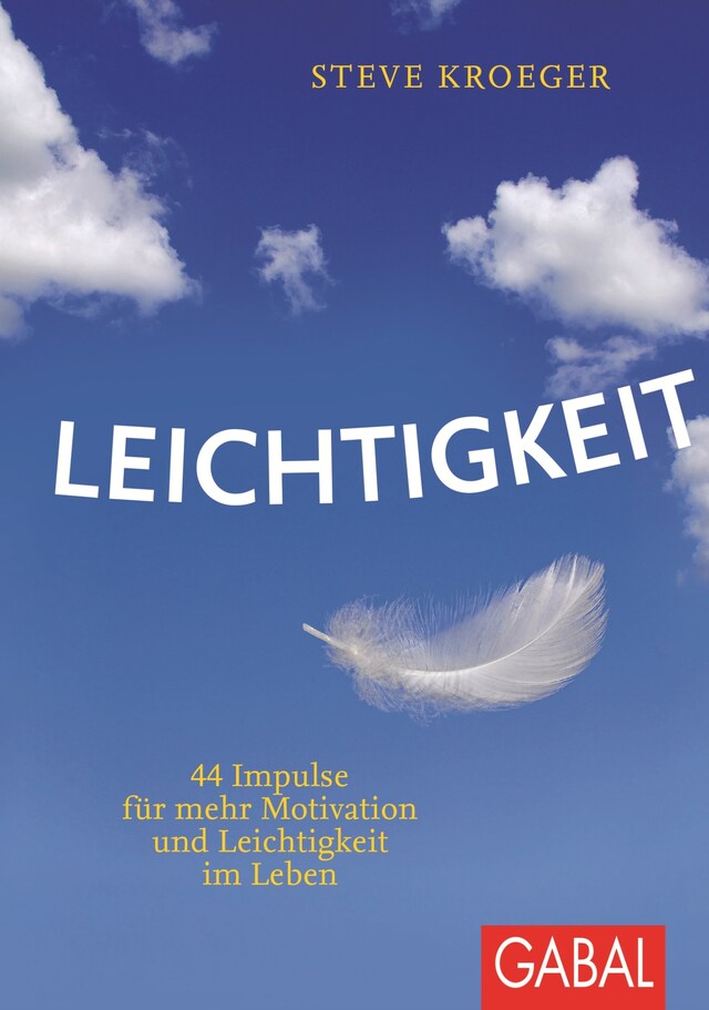 Copertina del libro per Leichtigkeit