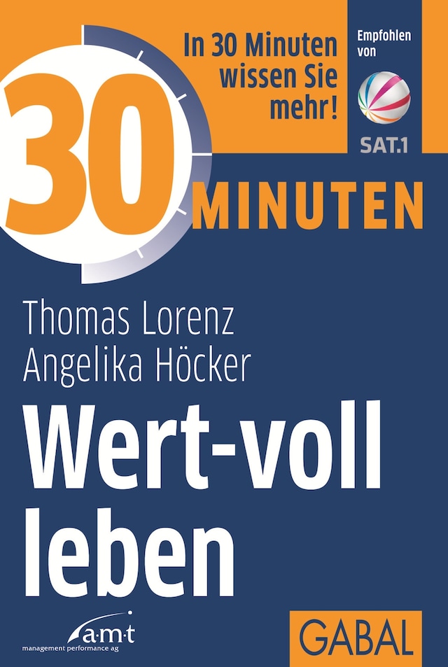 Book cover for 30 Minuten Wert-voll leben