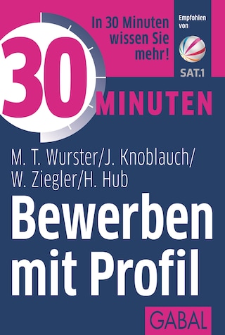 30 Minuten Bewerben mit Profil bookCoverFor