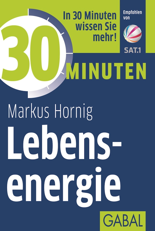 Okładka książki dla 30 Minuten Lebensenergie