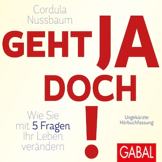 Geht ja doch! als Hörbuch