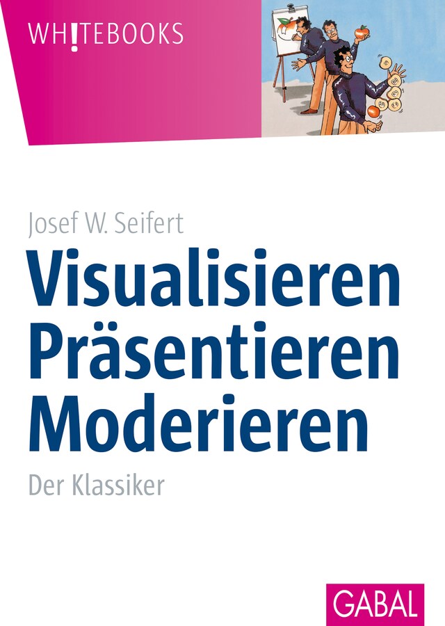 Buchcover für Visualisieren Präsentieren Moderieren