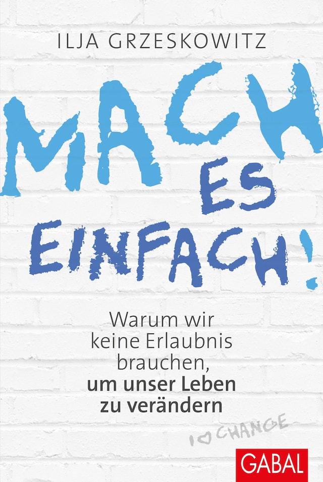 Book cover for Mach es einfach!
