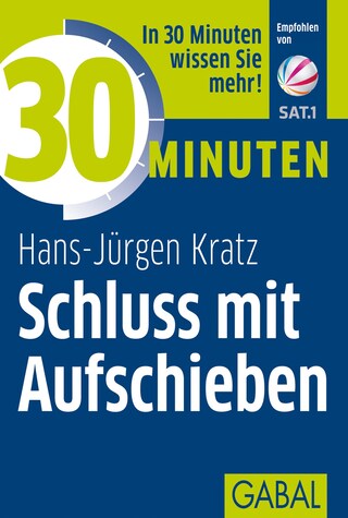 30 Minuten Schluss mit Aufschieben bookCoverFor