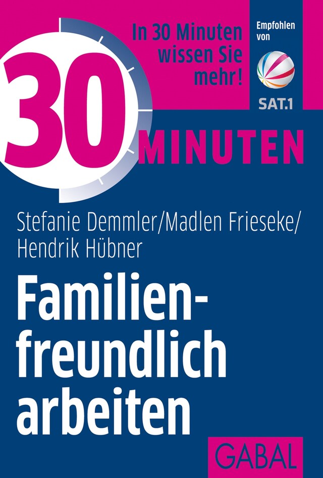 Portada de libro para 30 Minuten Familienfreundlich arbeiten