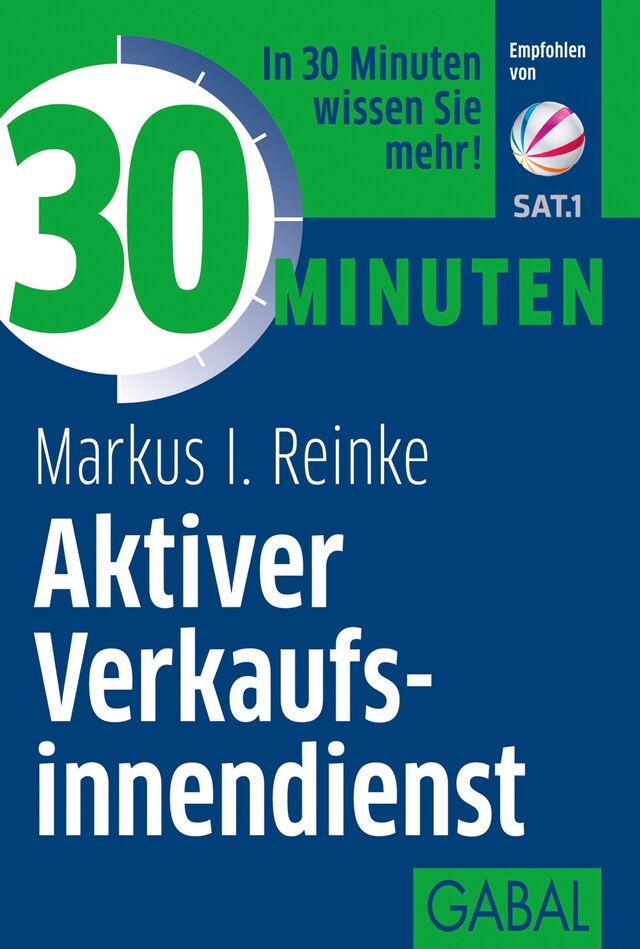 Book cover for 30 Minuten Aktiver Verkaufsinnendienst