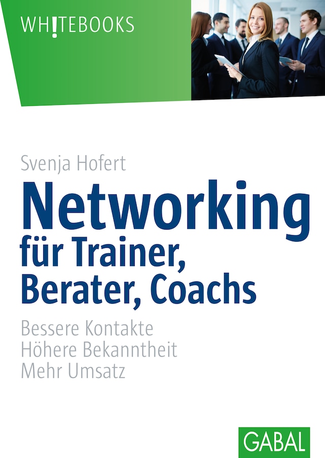 Buchcover für Networking für Trainer, Berater, Coachs