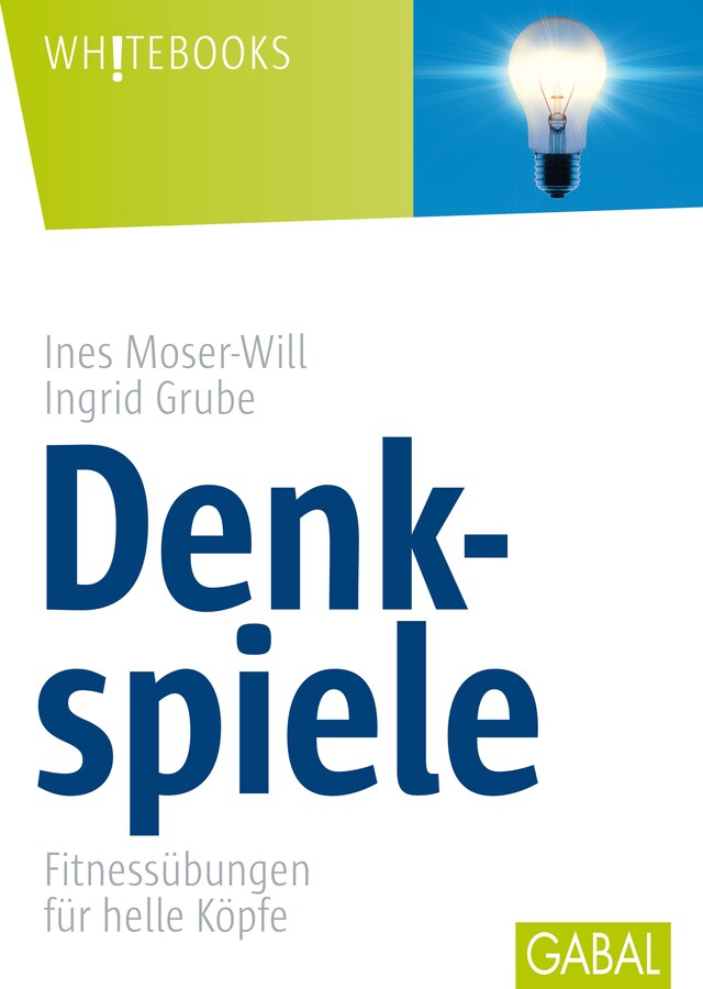 Buchcover für Denkspiele