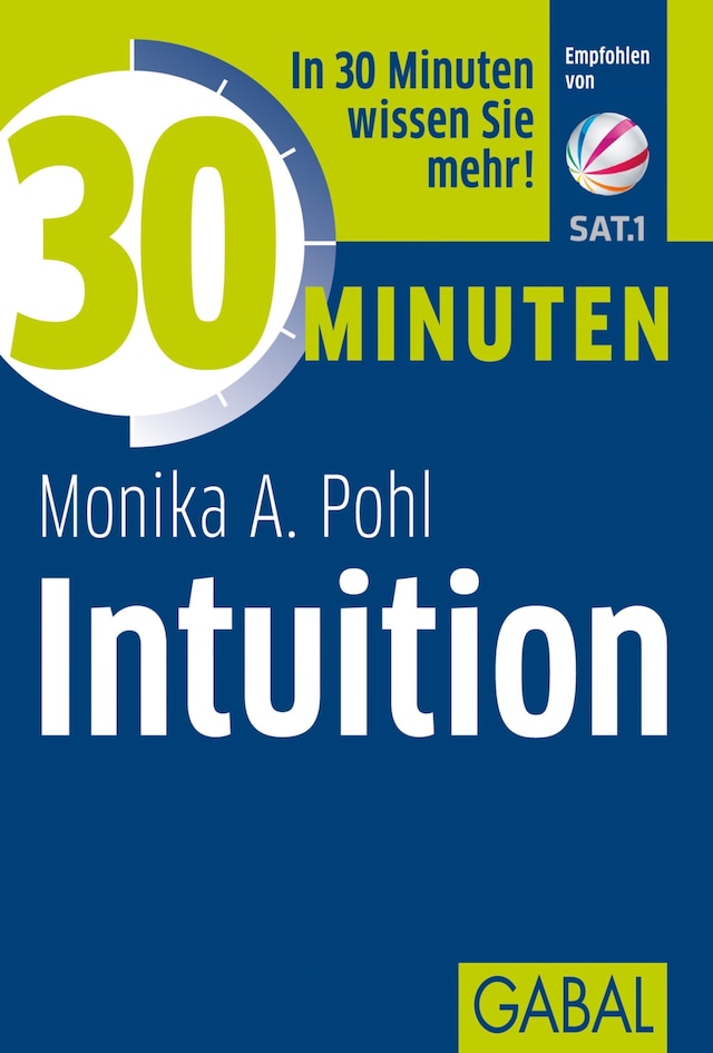 Book cover for 30 Minuten Intuition
