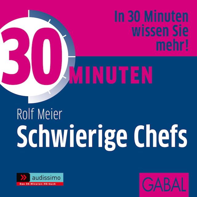 Boekomslag van 30 Minuten Schwierige Chefs