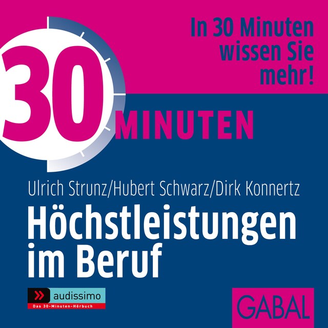 Book cover for 30 Minuten Höchstleistungen im Beruf