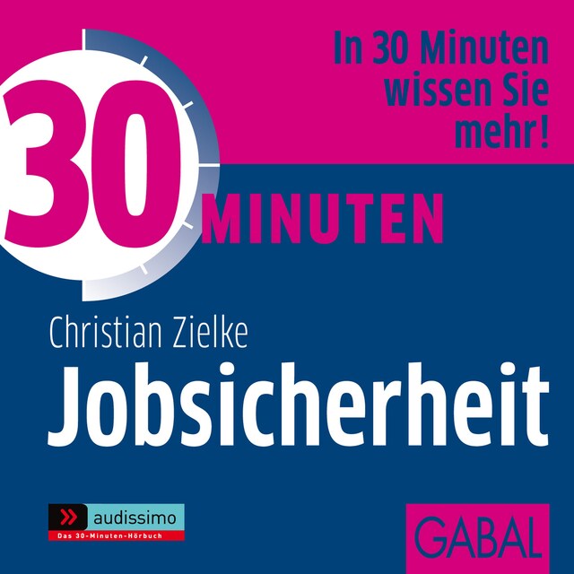 Buchcover für 30 Minuten Jobsicherheit