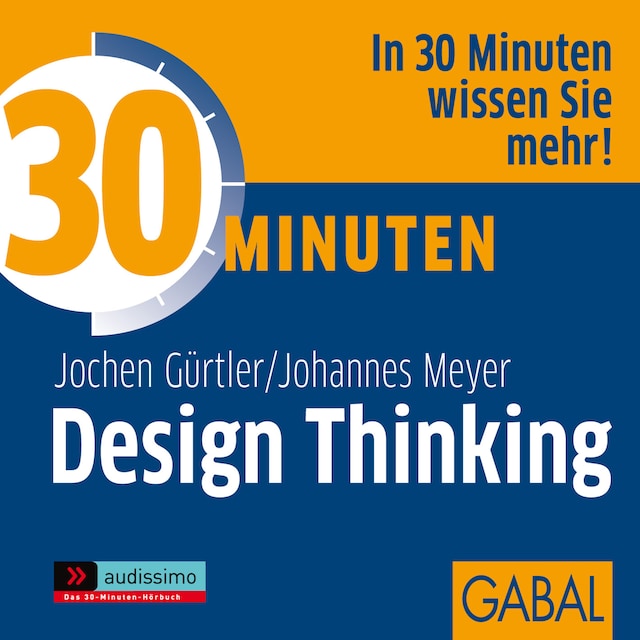 Buchcover für 30 Minuten Design Thinking