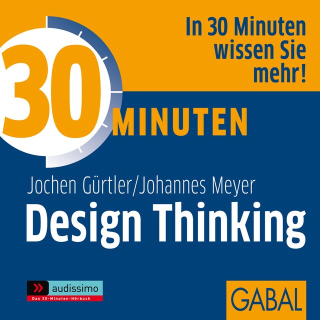 Couverture de livre pour 30 Minuten Design Thinking