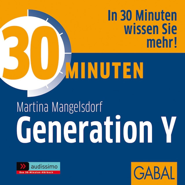 Book cover for 30 Minuten Generation Y