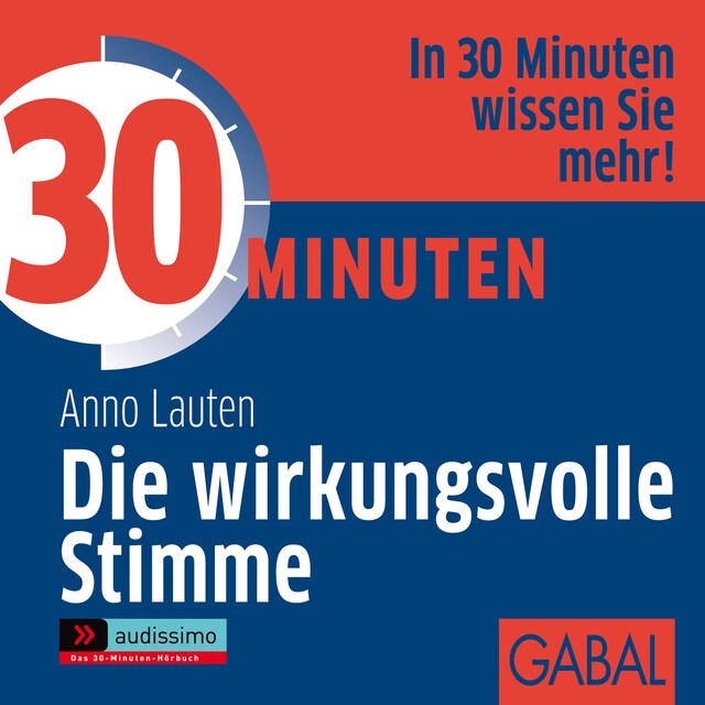 Couverture de livre pour 30 Minuten Die wirkungsvolle Stimme