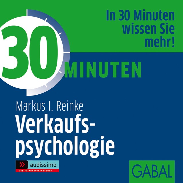Buchcover für 30 Minuten Verkaufspsychologie