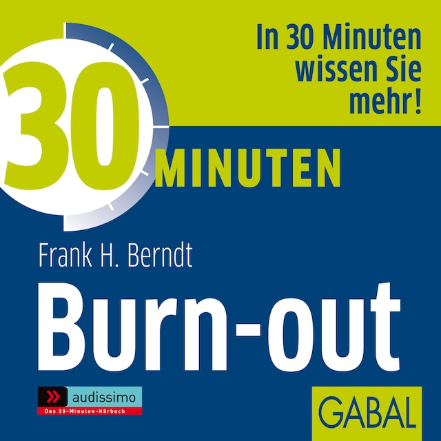 Okładka książki dla 30 Minuten Burn-out
