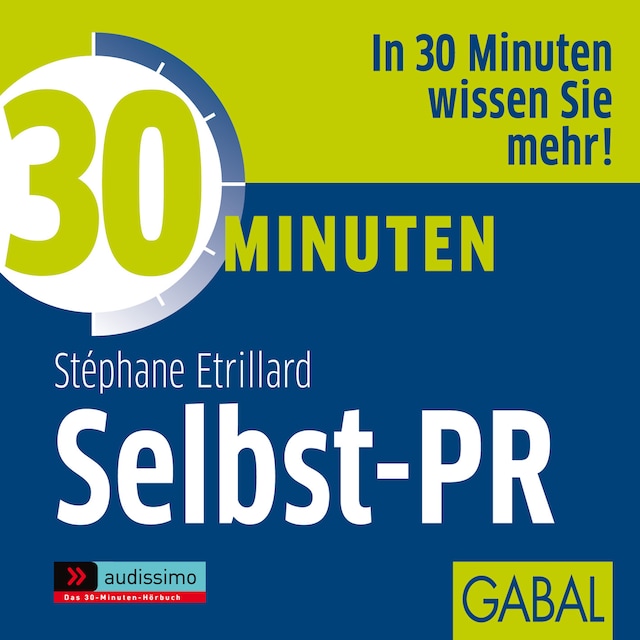 Book cover for 30 Minuten Selbst-PR
