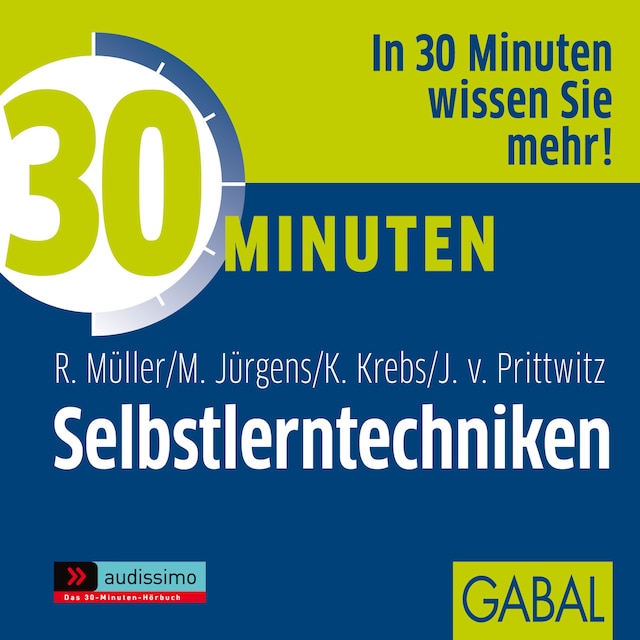 Book cover for 30 Minuten Selbstlerntechniken