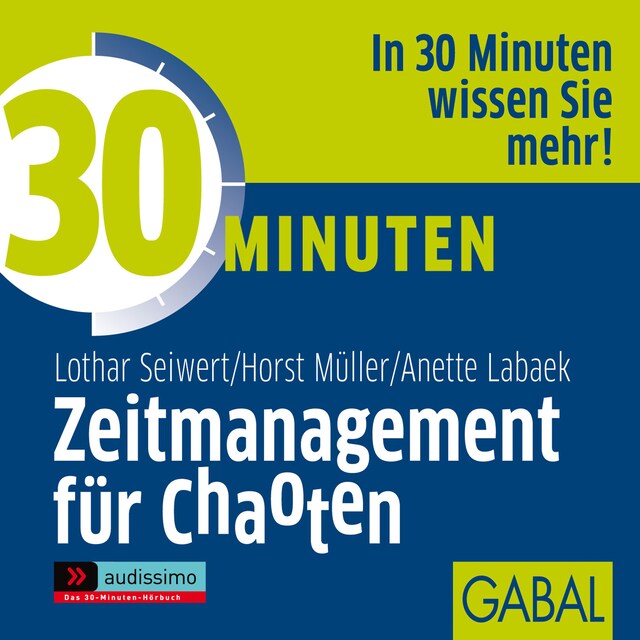 Buchcover für 30 Minuten Zeitmanagement für Chaoten