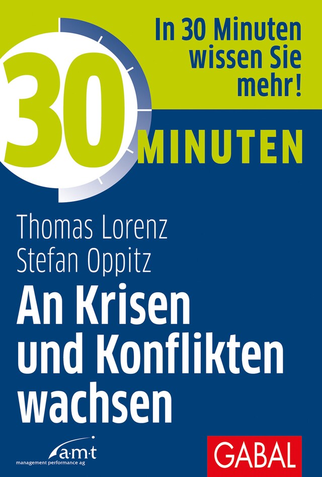 Buchcover für 30 Minuten An Krisen und Konflikten wachsen