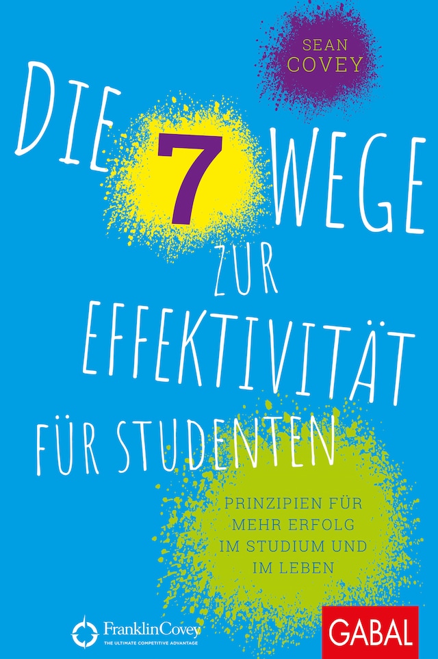 Buchcover für Die 7 Wege zur Effektivität für Studenten