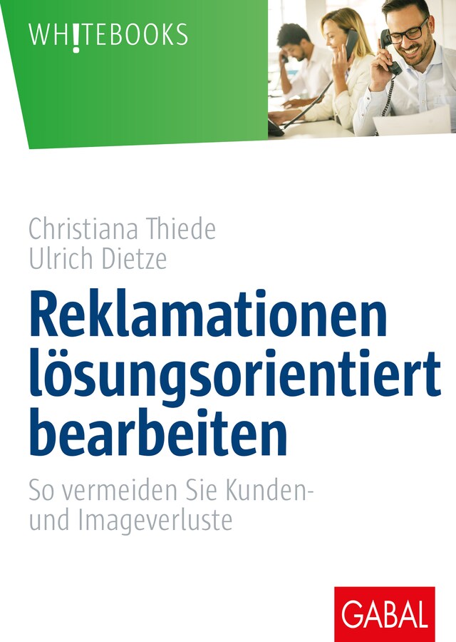 Book cover for Reklamationen lösungsorientiert bearbeiten