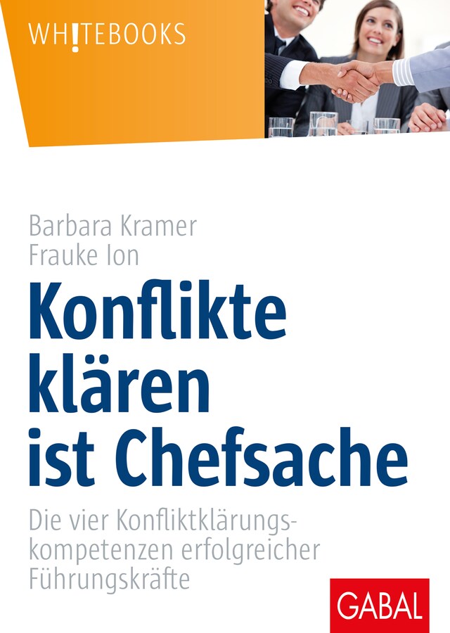 Book cover for Konflikte klären ist Chefsache