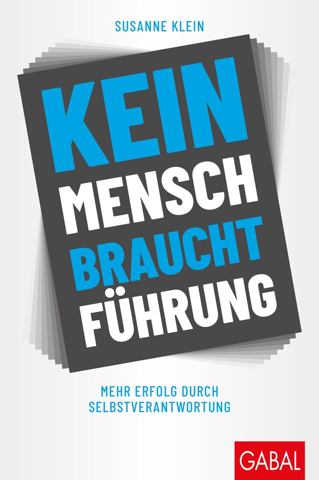 Book cover for Kein Mensch braucht Führung
