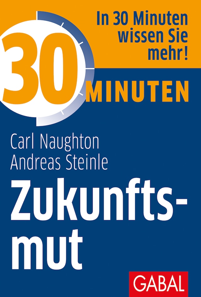 Book cover for 30 Minuten Zukunftsmut