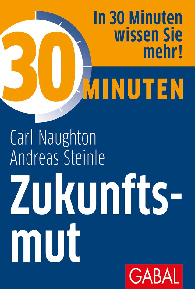 Okładka książki dla 30 Minuten Zukunftsmut