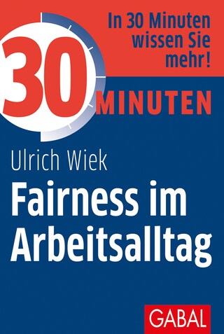 30 Minuten Fairness im Arbeitsalltag bookCoverFor