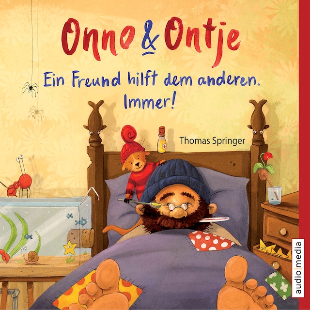 Kirjankansi teokselle Onno und Ontje. Ein Freund hilft dem anderen. Immer!