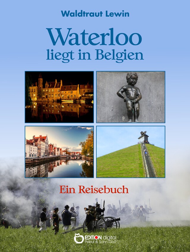 Boekomslag van Waterloo liegt in Belgien