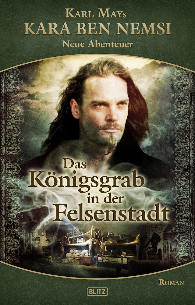 Portada de libro para Kara Ben Nemsi - Neue Abenteuer 08: Das Königsgrab in der Felsenstadt