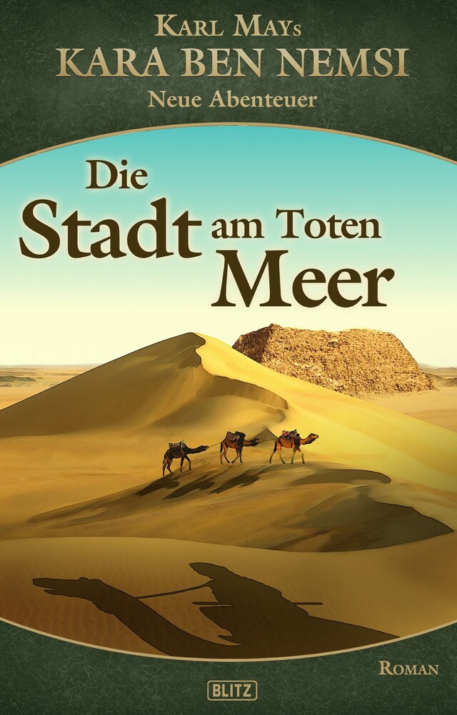 Book cover for Kara Ben Nemsi - Neue Abenteuer 14: Die Stadt am Toten Meer