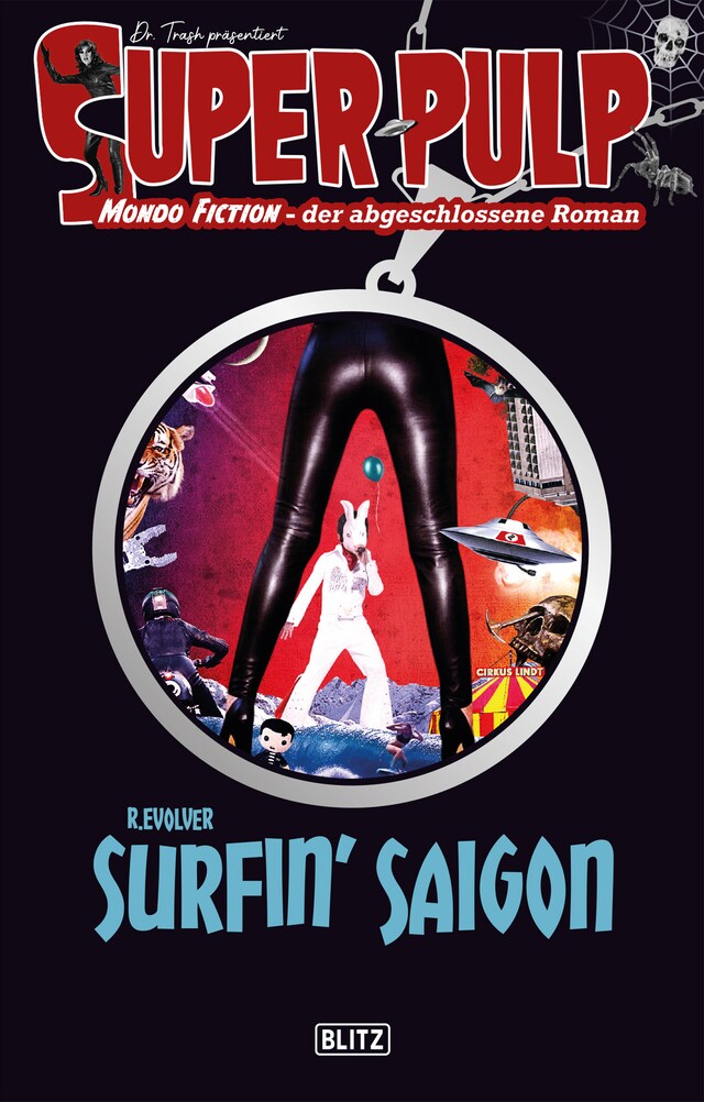 Kirjankansi teokselle Super-Pulp 20: Surfin' Saigon