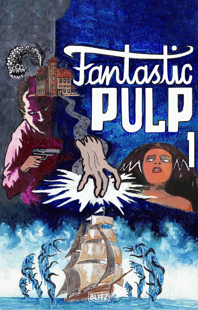 Okładka książki dla Fantastic Pulp 1