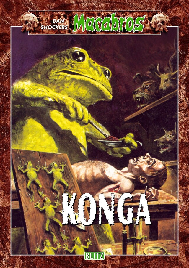 Boekomslag van Macabros 002: Konga