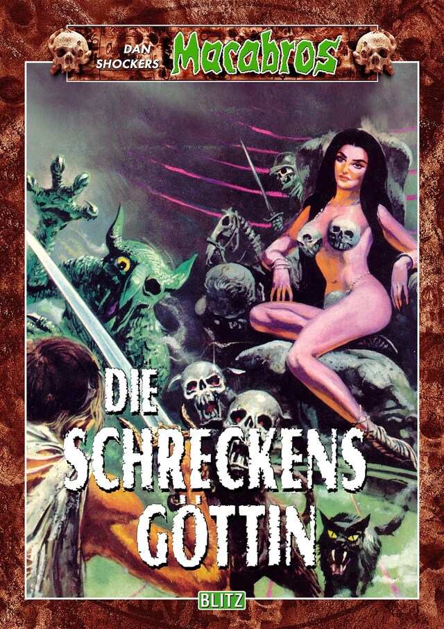 Buchcover für Macabros 003: Die Schreckensgöttin