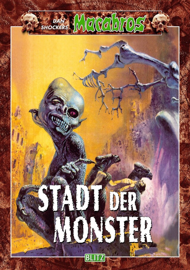 Copertina del libro per Macabros 009: Stadt der Monster