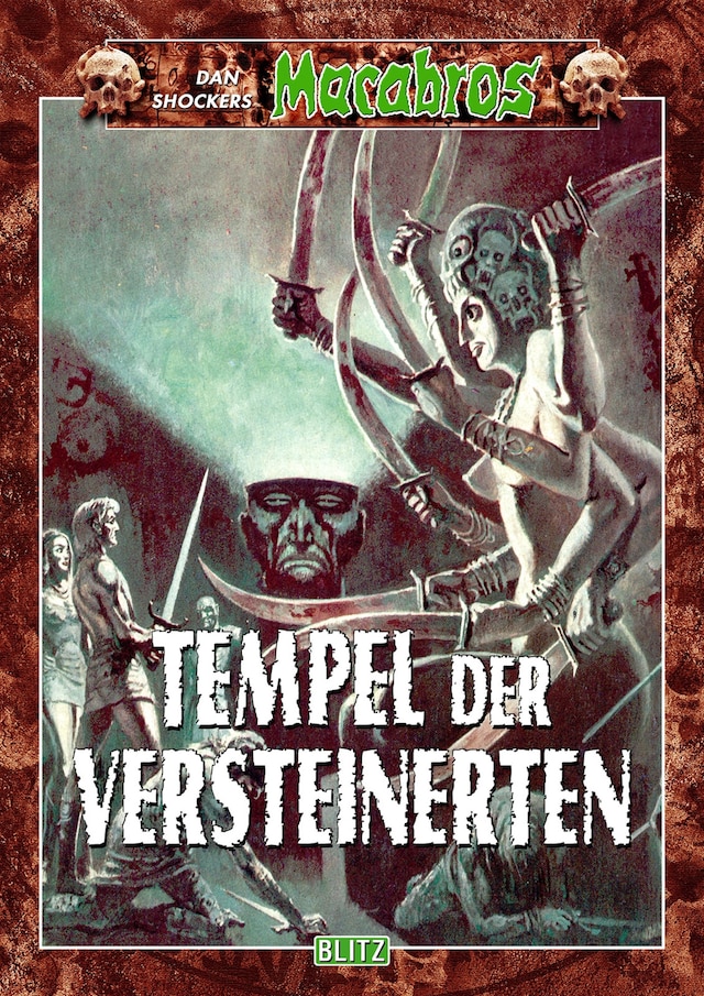 Buchcover für Macabros 015: Tempel der Versteinerten