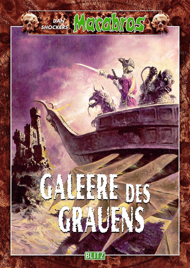 Bokomslag for Macabros 017: Galeere des Grauens