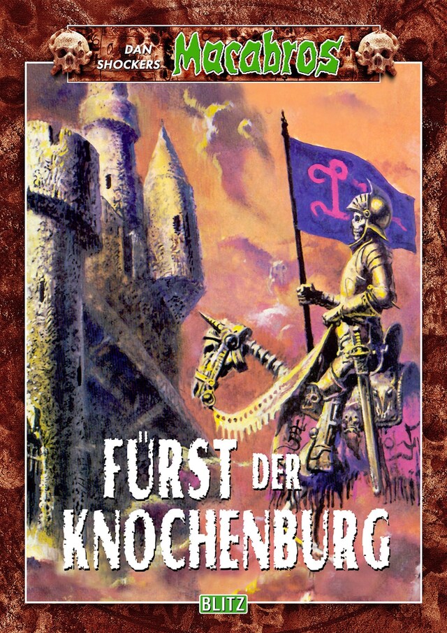 Buchcover für Macabros 023: Fürst der Knochenburg