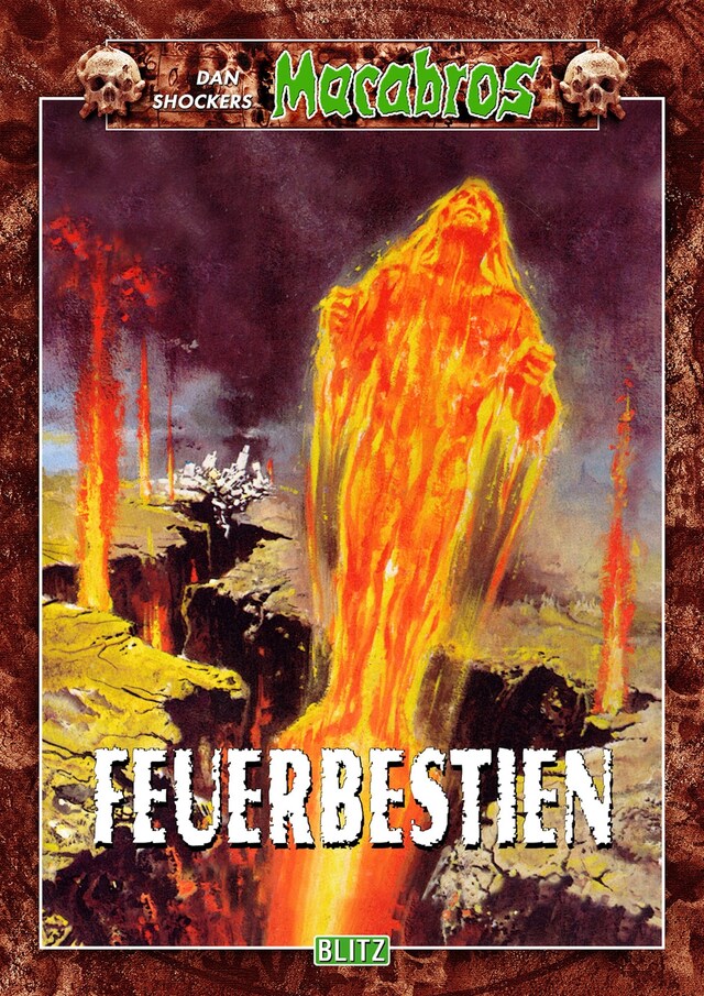 Buchcover für Macabros 028: Feuerbestien