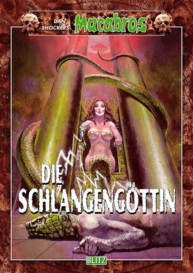 Buchcover für Macabros 042: Die Schlangengöttin