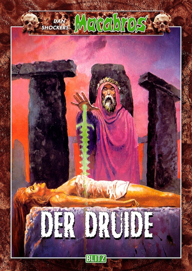 Buchcover für Macabros 049: Der Druide