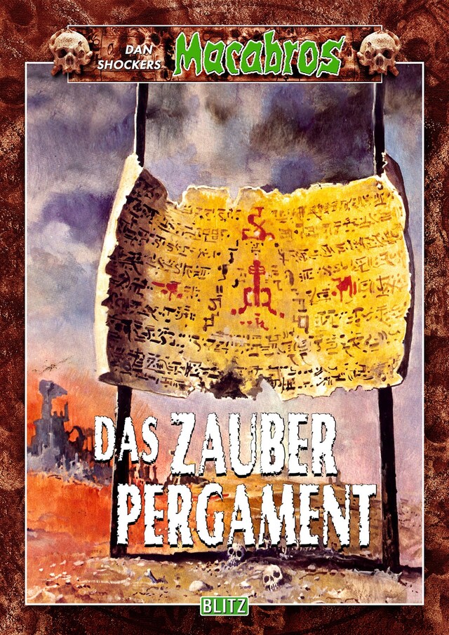 Copertina del libro per Macabros 058: Das Zauberpergament